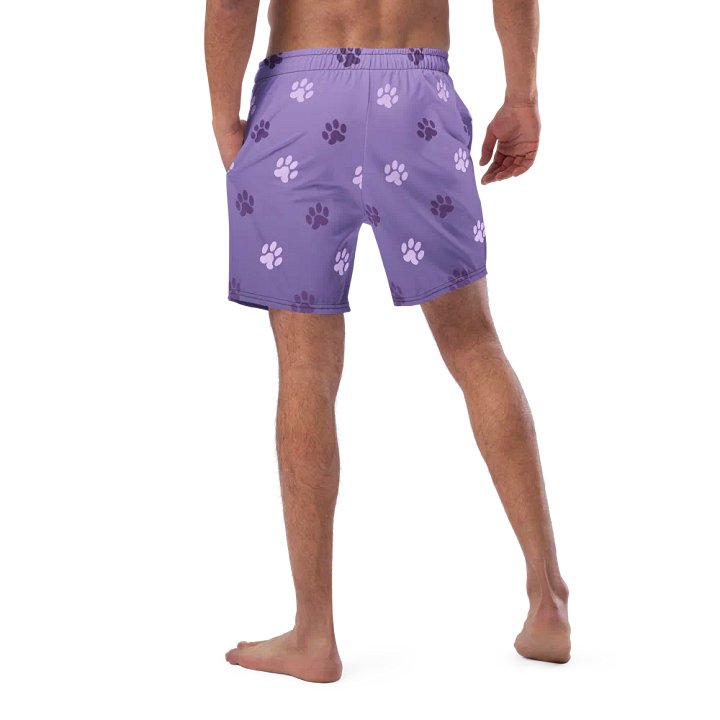 Paw Print Swim Trunks product image (2)