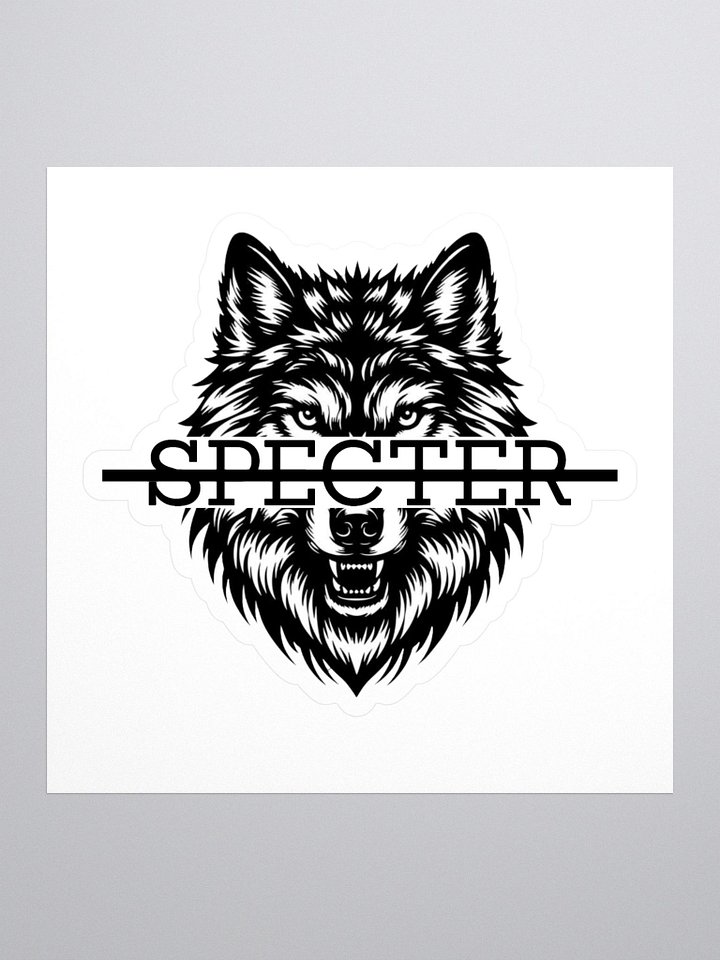 The Black Wolf Sticker product image (1)