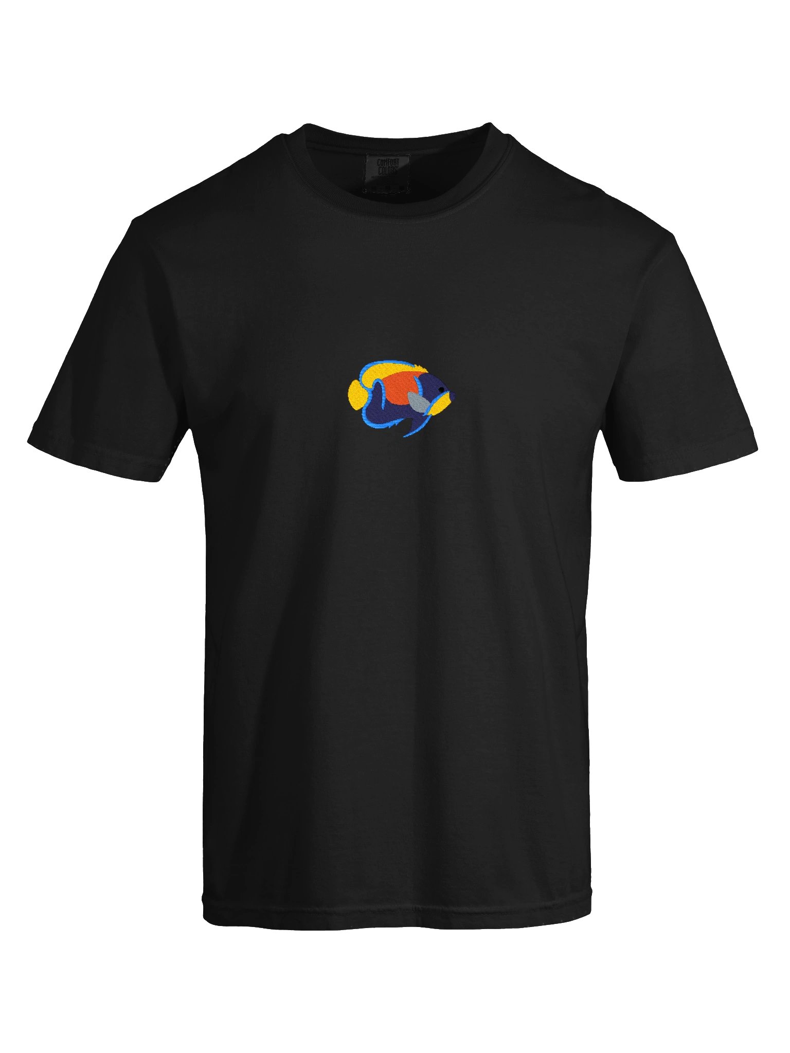 Majestic Angelfish Premium T-Shirt (Embroidered) for Reef and Marine Aquarium Lovers product image (12)