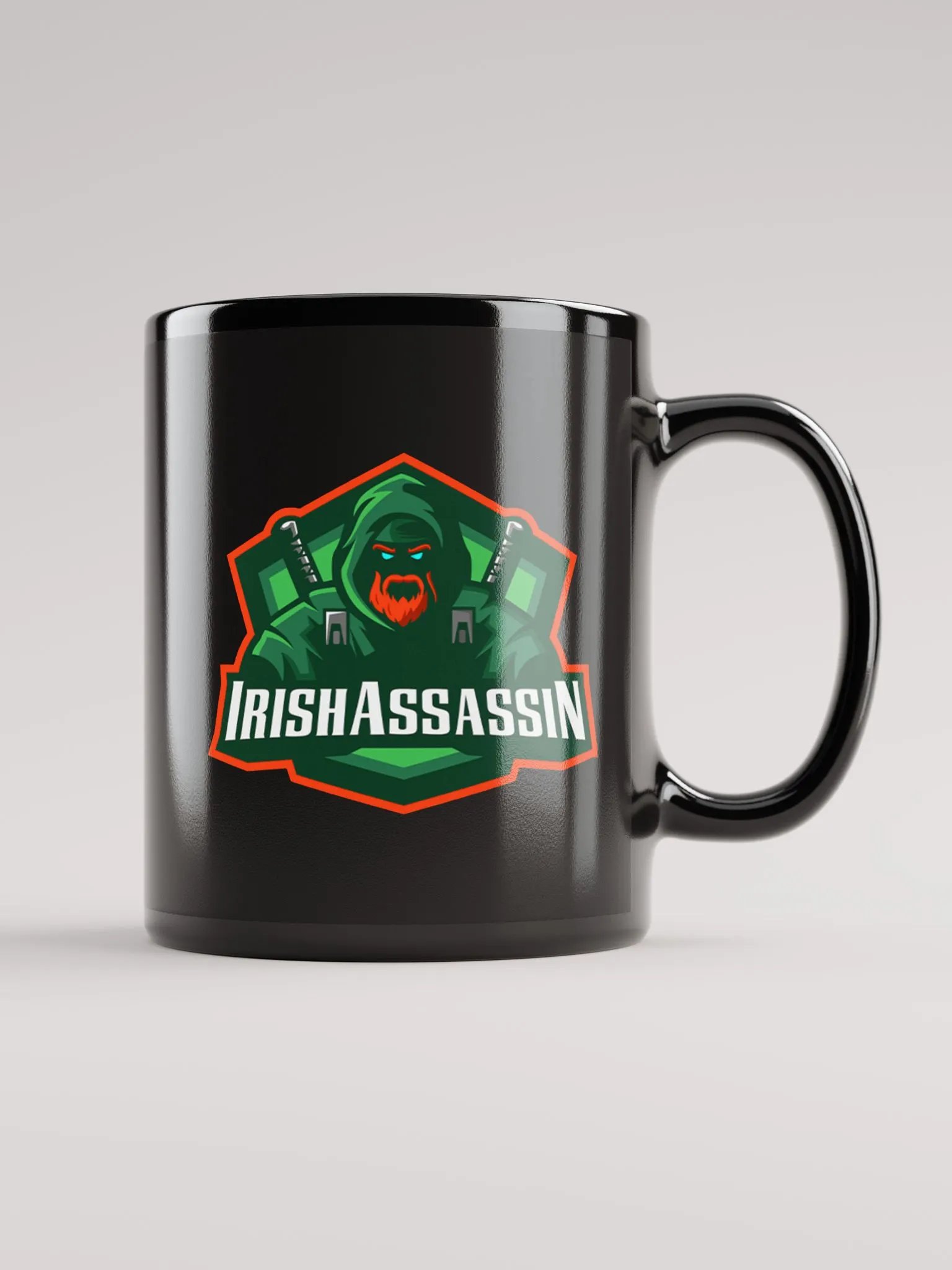 IrishAssassin Mug (Black) product image (1)