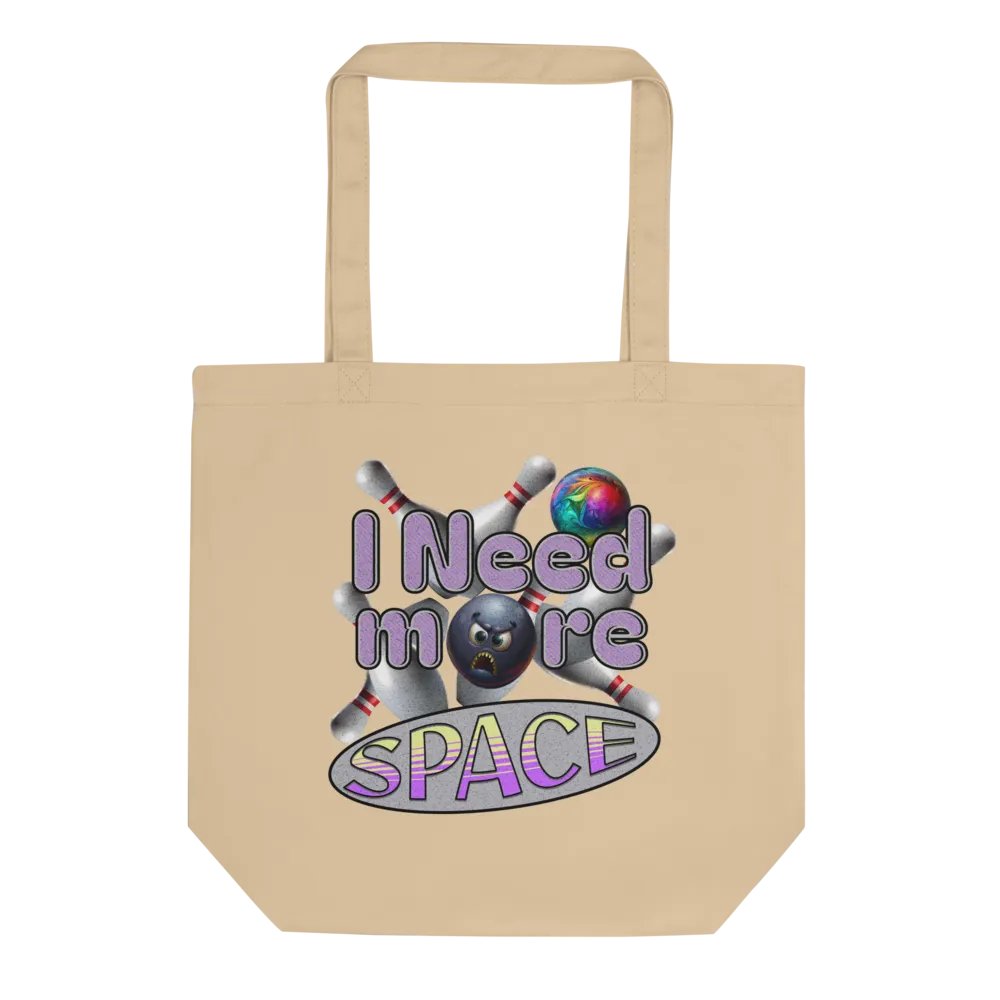 I Need More Space Bowling Cosmic Tote product image (1)