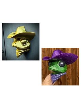 Frog Party Bundle: Wall Mount + Magnet (Gold & Silver)