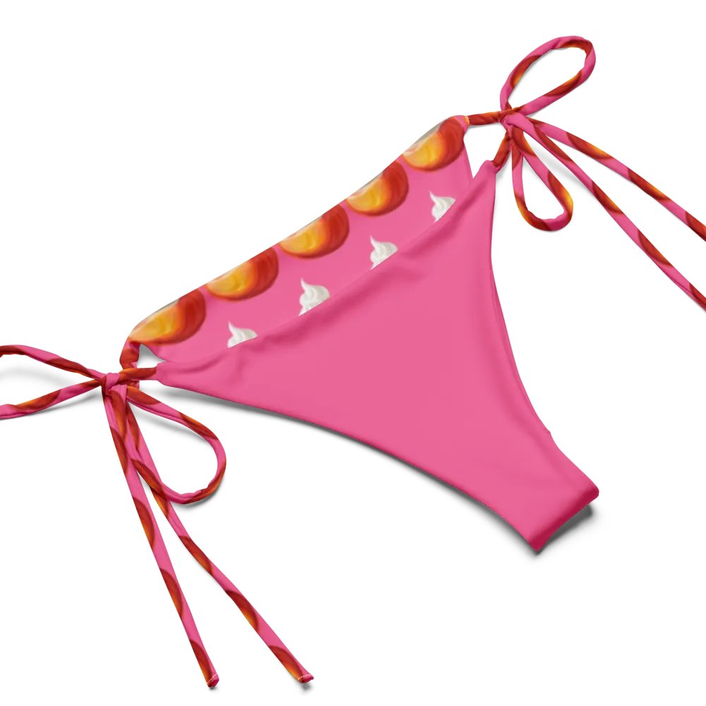 Peach with cream pink bikini product image (6)