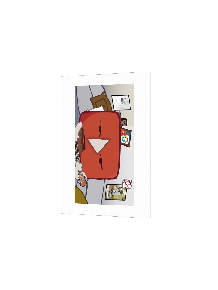 Red App Apology Paper Poster product image (3)