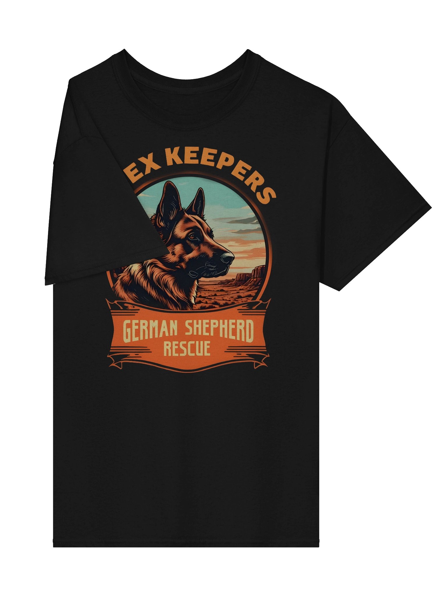 "The Sentinel" German Shepherd Rescue Tee product image (4)