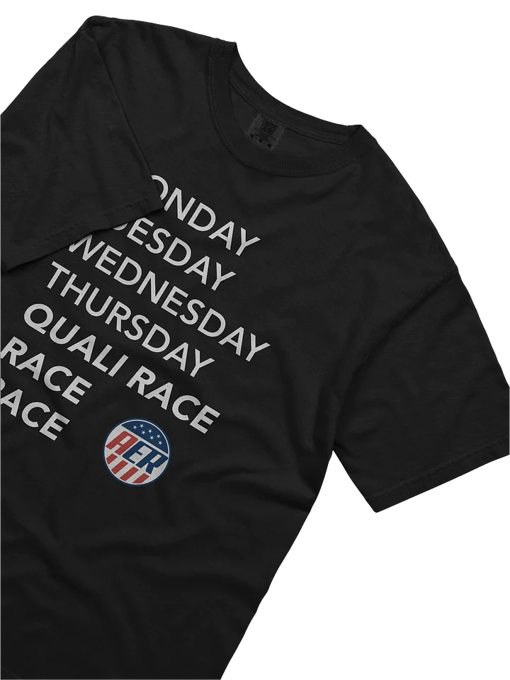 Days of the week t-shirt product image (2)