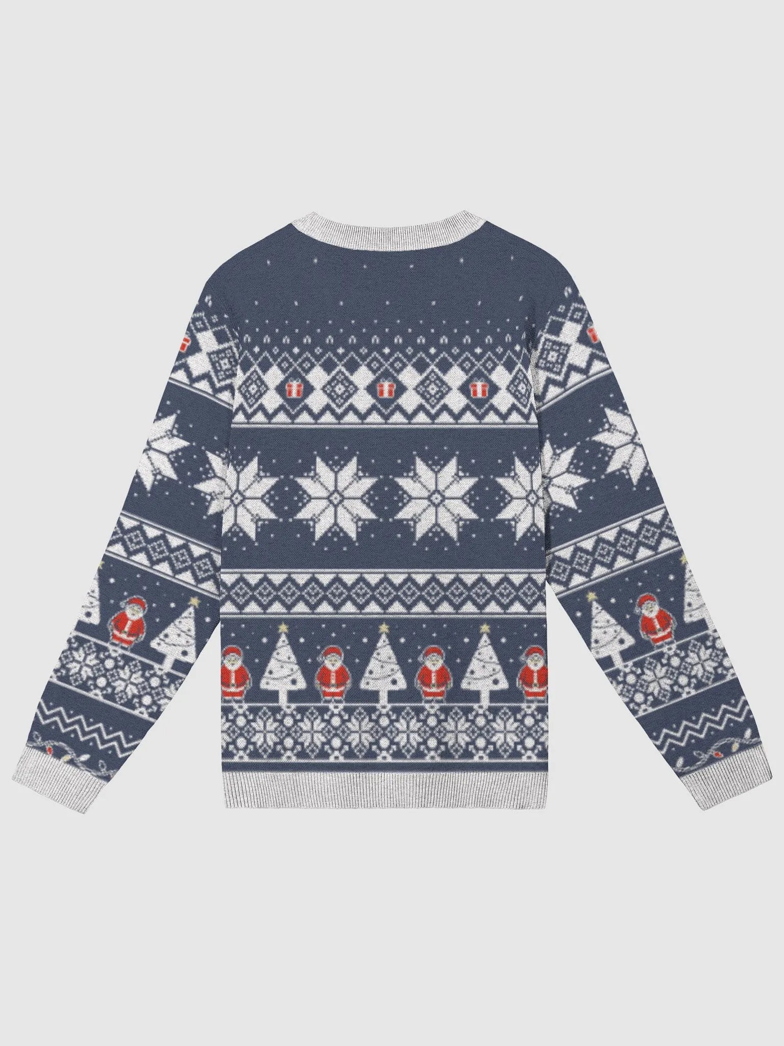 MOODENG'S CHRISTMAS KNITTED CREWNECK SWEATER! product image (2)