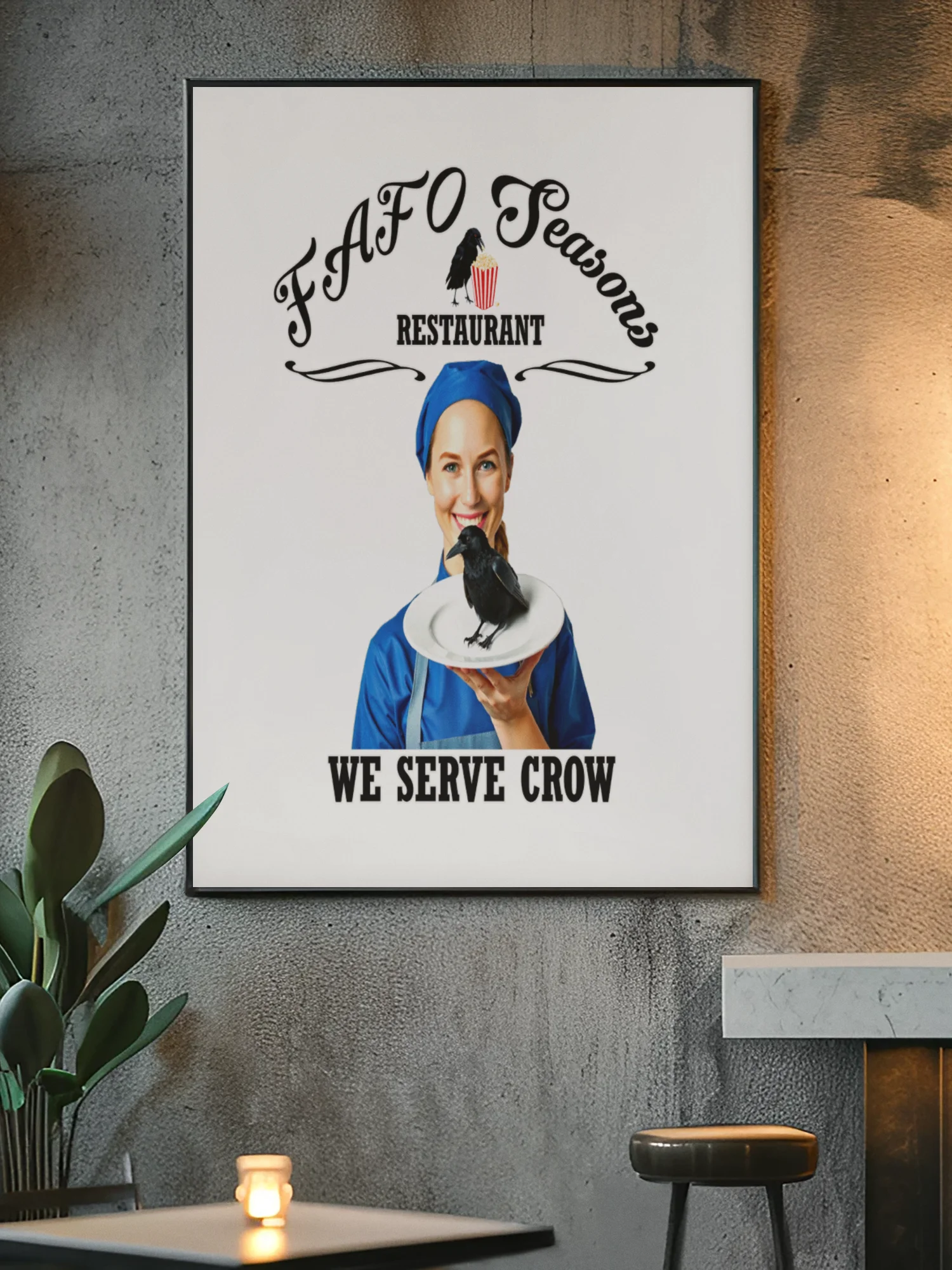 FAFO Seasons Restaurant Wall Art - Political Satire Poster Print product image (2)
