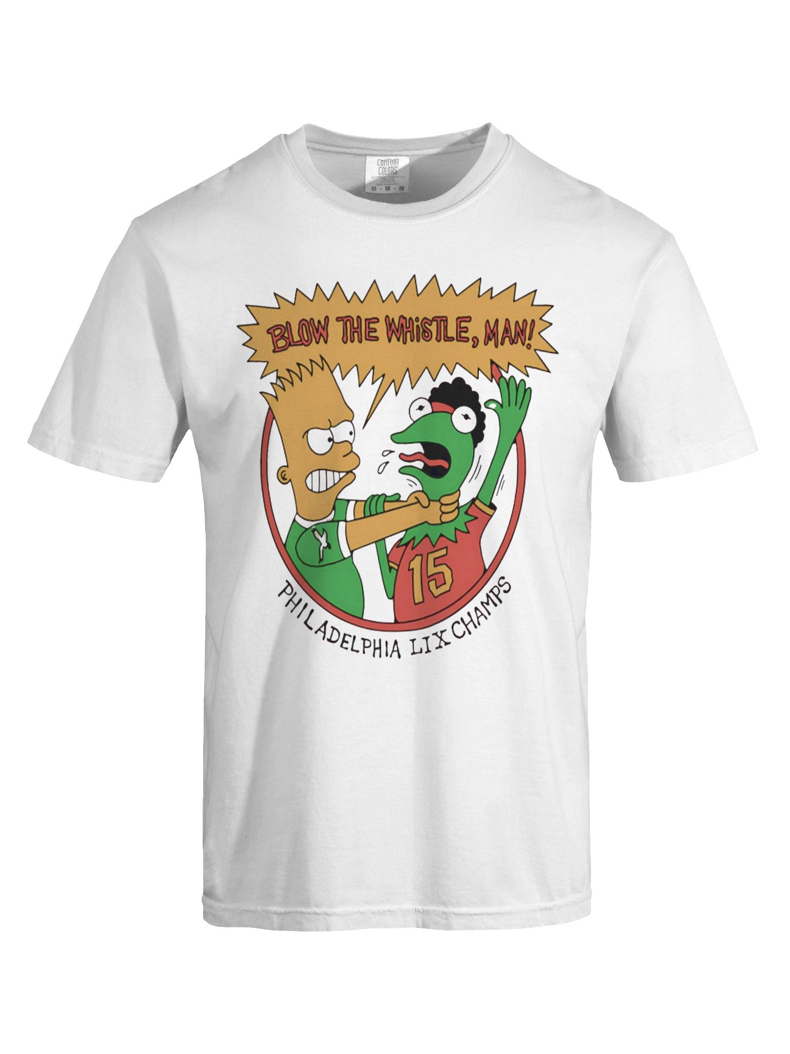Blow The Whistle Man Philadelphia Lix Champs Shirt product image (9)