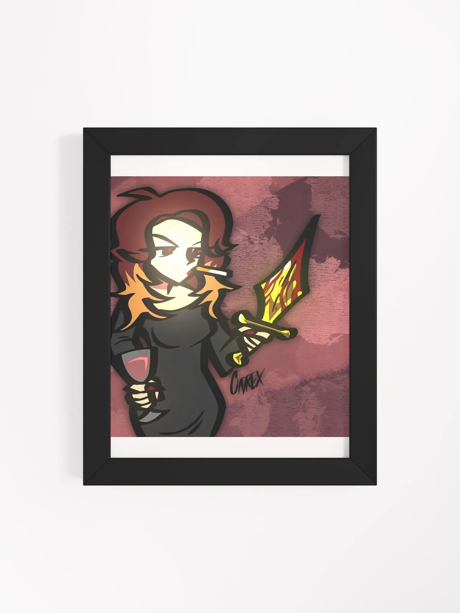 Dagger Woman Print product image (28)