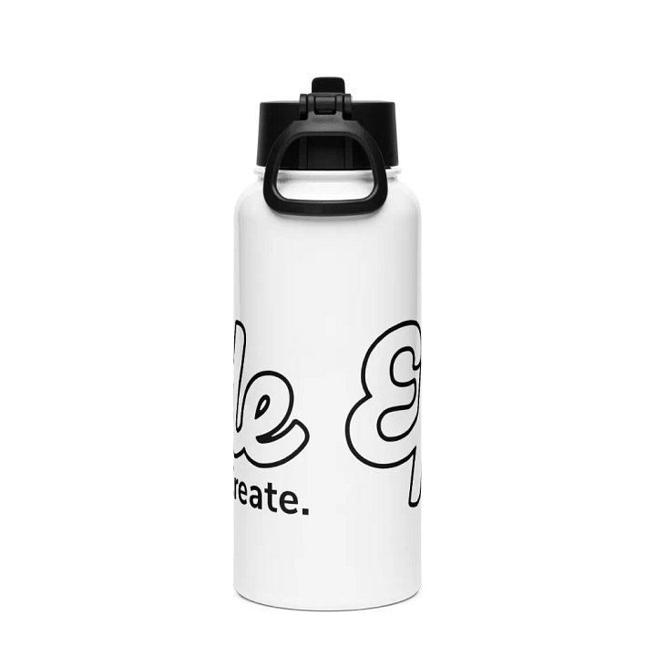 Episode Stainless Steel Waterbottle White With Logo product image (2)