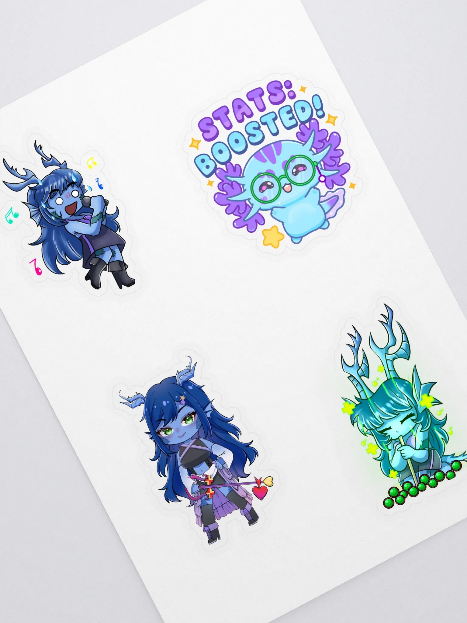 Chibi Sticker Sheet product image (1)
