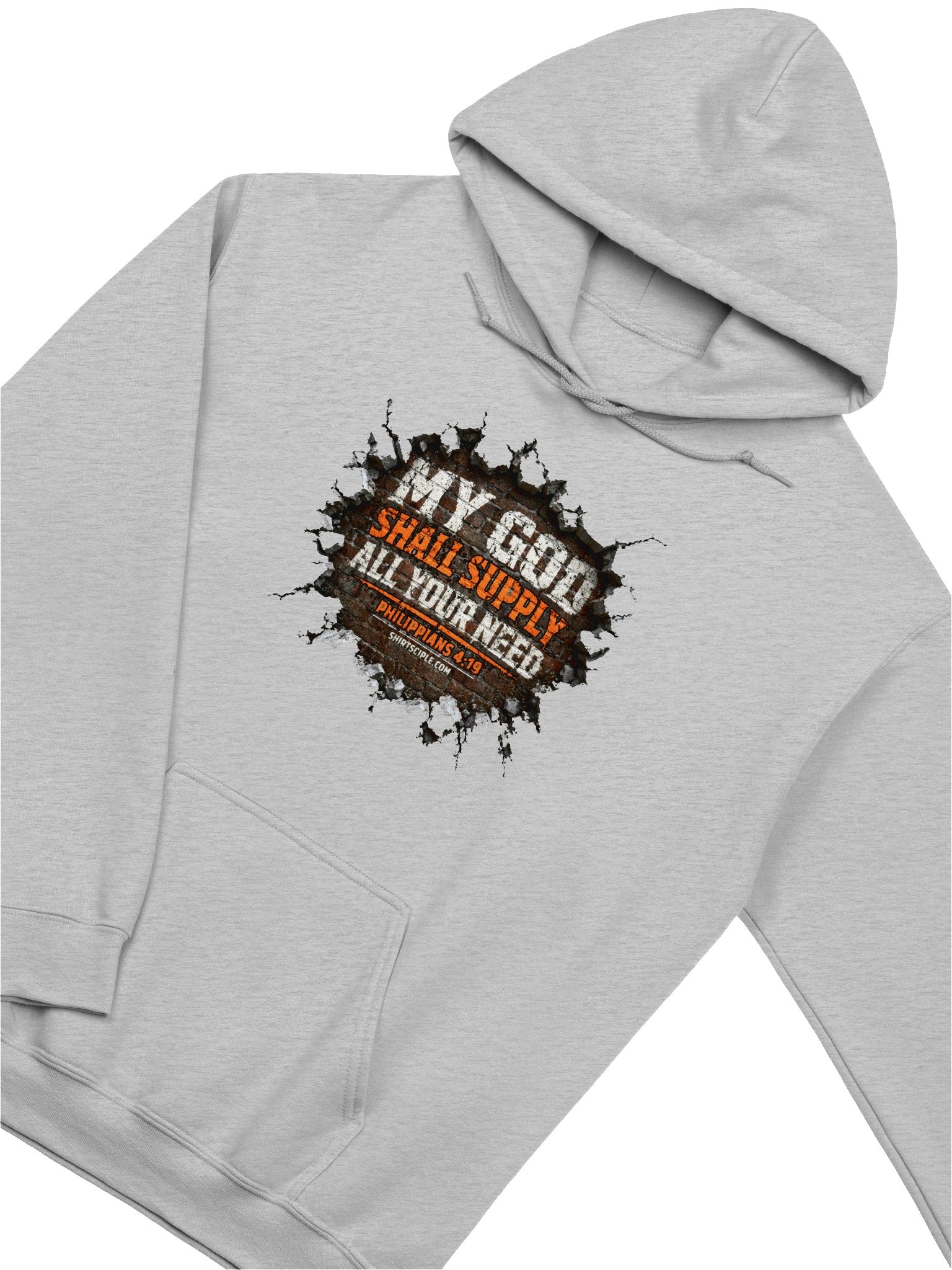 My God Shall Supply All Your Need Hoodie product image (3)