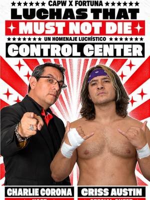 Five challengers. One ladder. One crown. 👑🪜 Criss Austin calls the ladder his sixth opponent. Can he leave October 30 still holding the Corona del Sur? Charlie Corona gets the champion’s thoughts on Control Center. 🍊 Luchas That Must Not Die 📍 Citrus Live Theatre, Edinburg 🚪 Doors 7 PM • First bell 8 PM 🎟️ Tickets & 👕 Merch: CAPWrestling.com #CAPW #Fortuna #LuchasThatMustNotDie #RGV #Edinburg 
