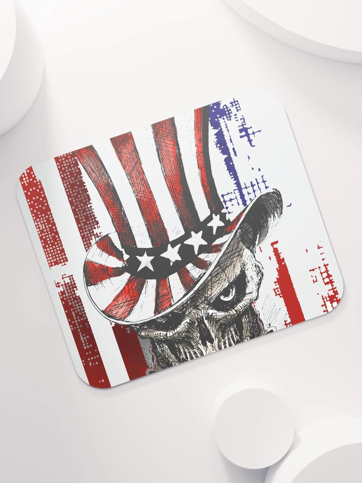 Dead Uncle Sam Mouse Pad product image (7)