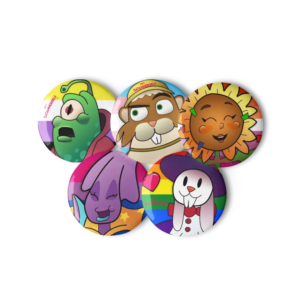 Peg Pride Buttons product image (6)