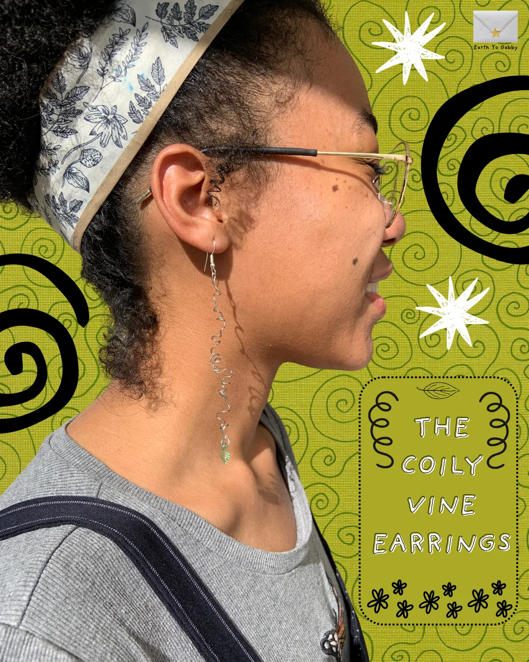 Coily Vine Earrings product image (1)