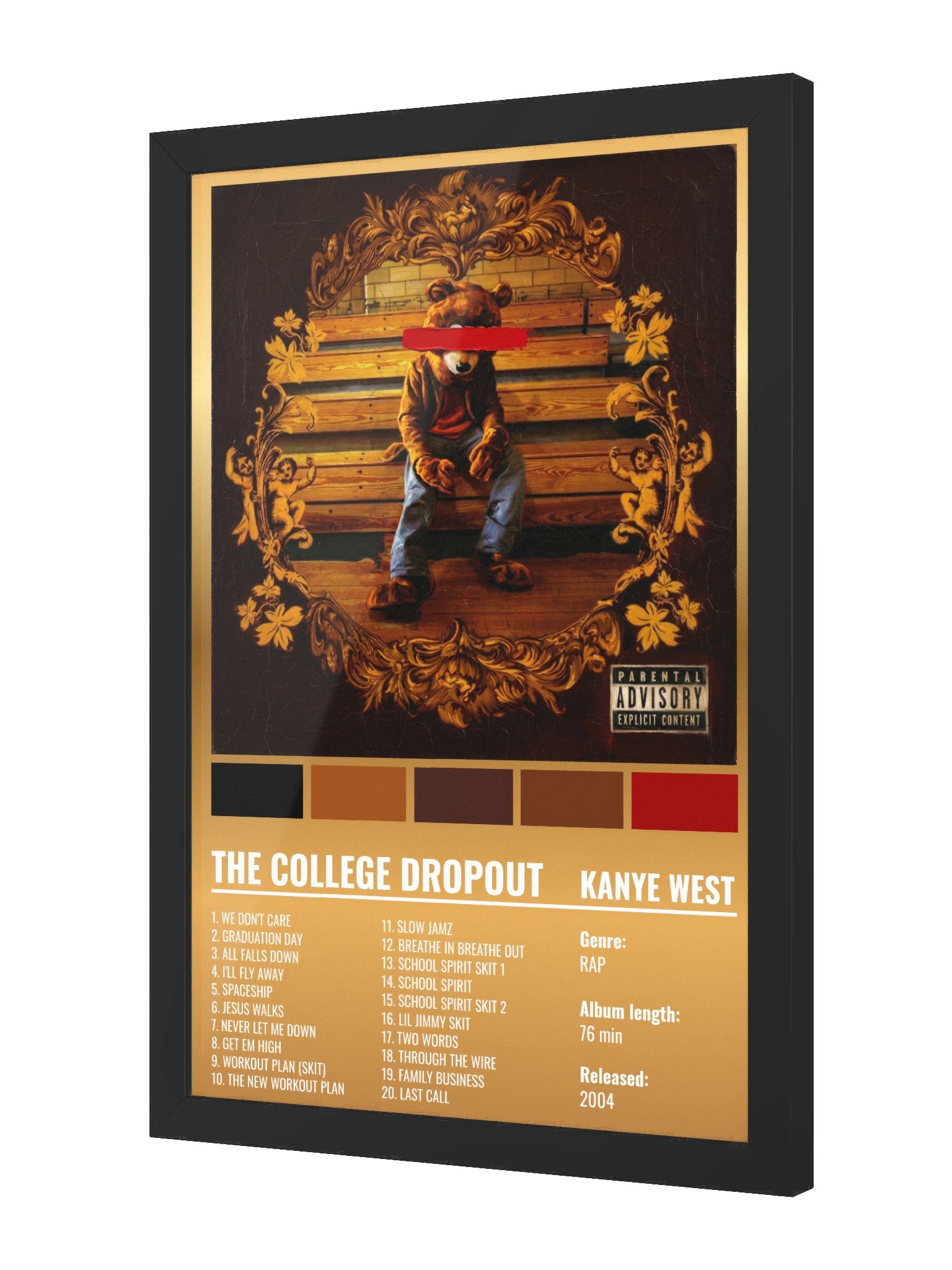 THE COLLEGE DROPOUT "GOLD" product image (2)