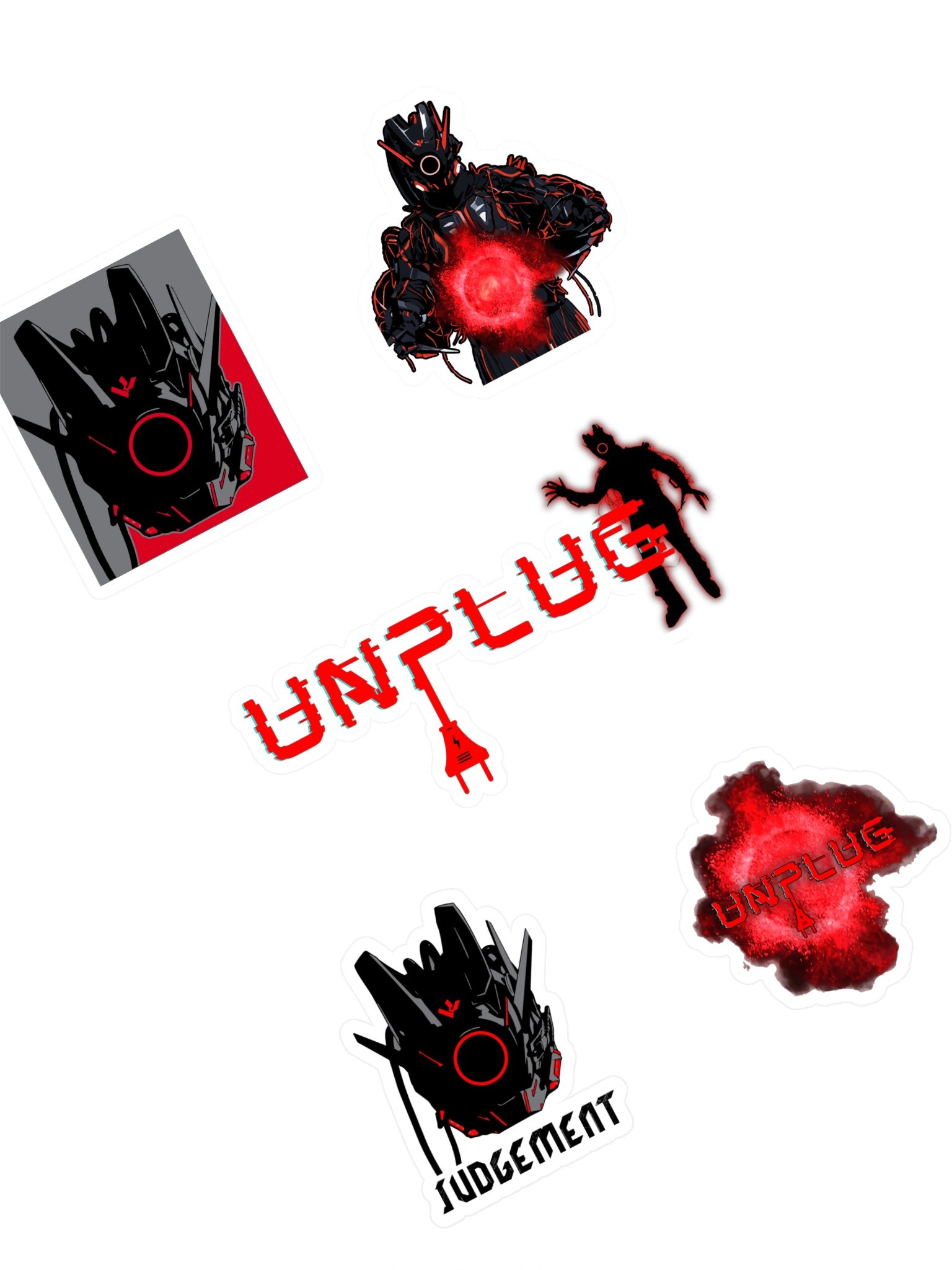UNPLUG Five Sticker Sheet 2 product image (1)