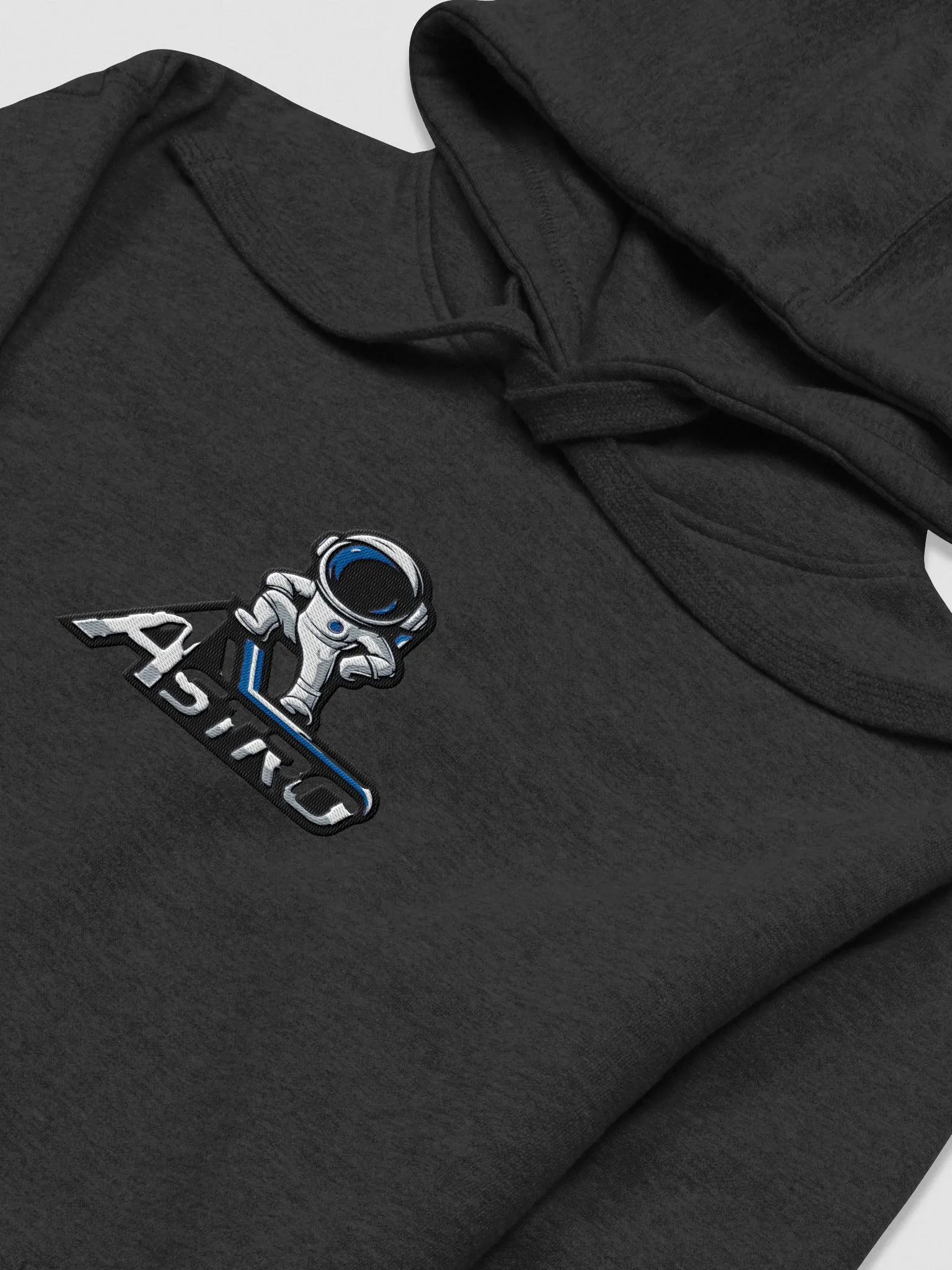 Astro Step Unisex Premium Hoodie - Stylized Astronaut Design product image (3)