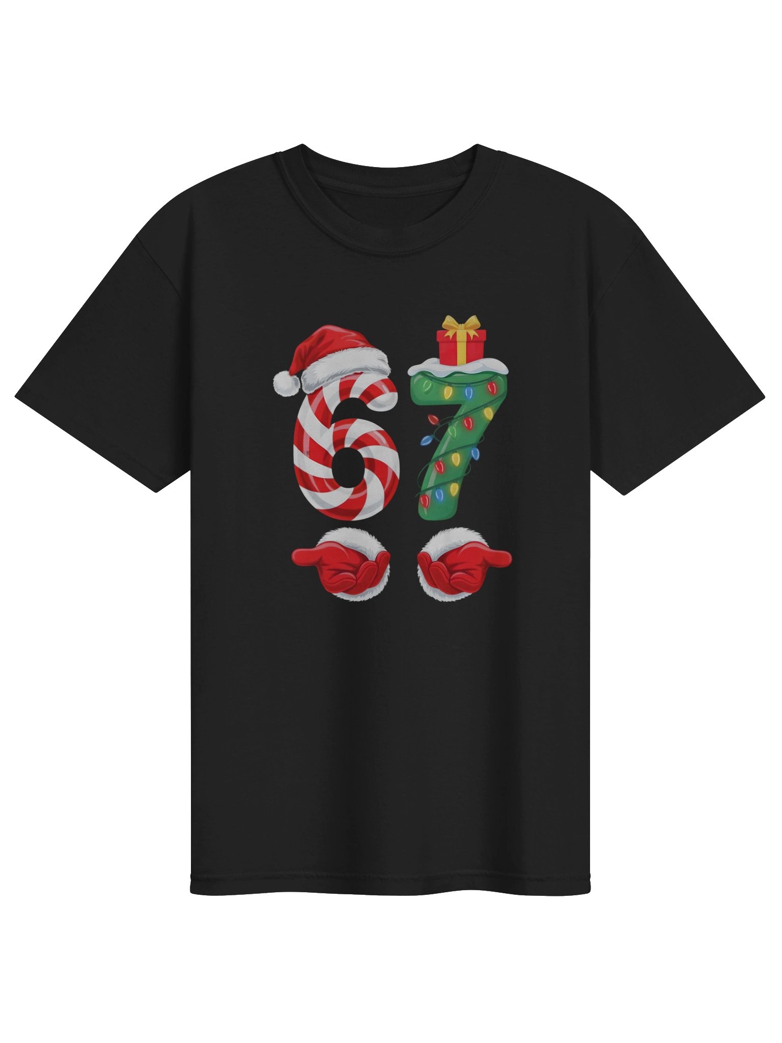 Funny 67 Christmas 6 7 Six Seven Meme Tshirt product image (8)