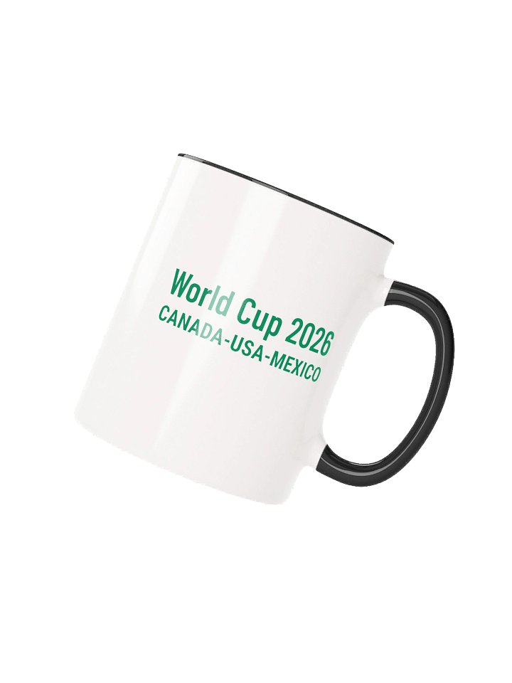 Jordan 2026 World Cup Flag Mug - Jordan Soccer Fan Coffee Cup - Premium Two-Tone Ceramic Mug product image (2)