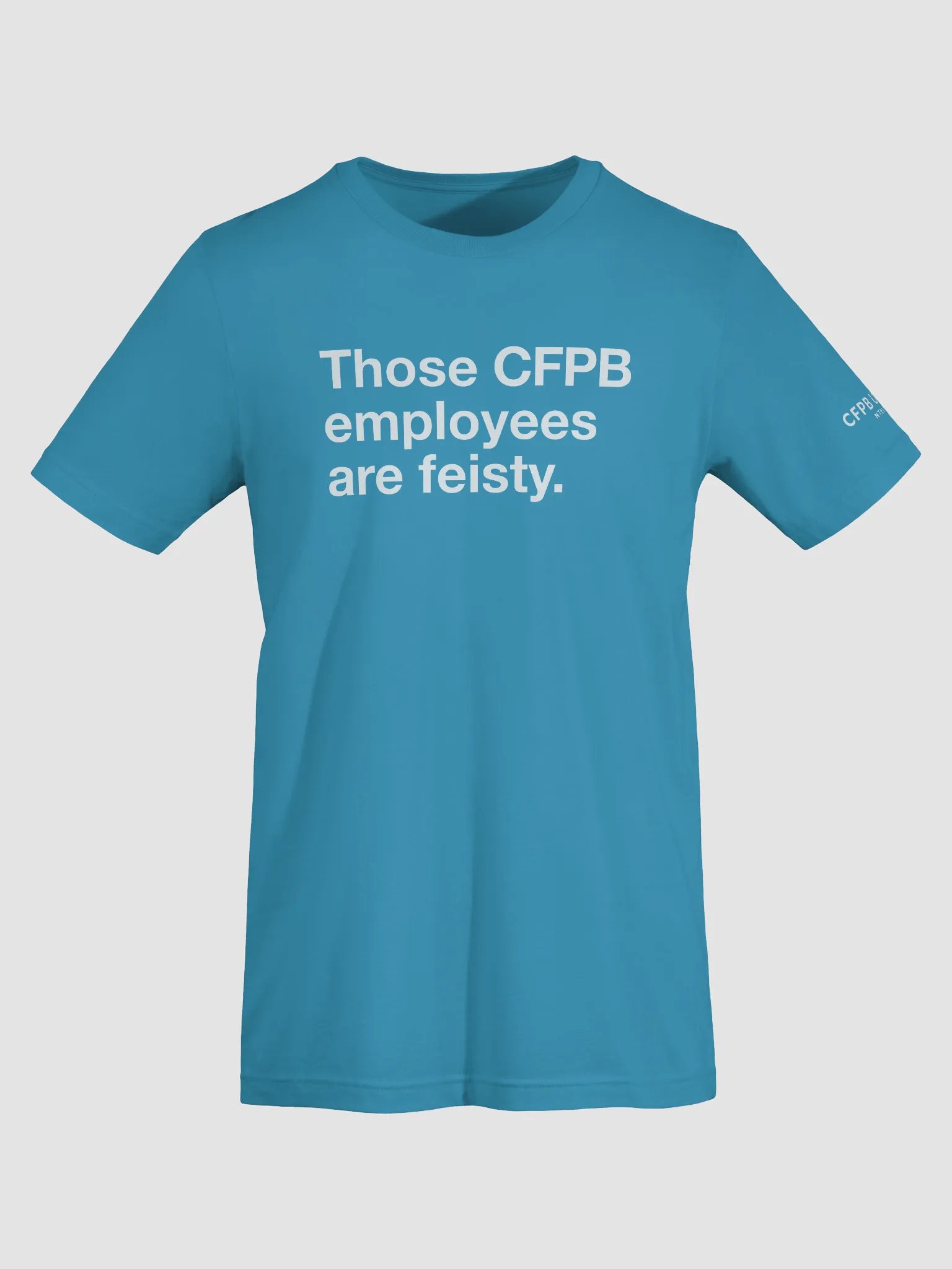 Those CFPB Employees Are Feisty T-shirt (White) product image (5)
