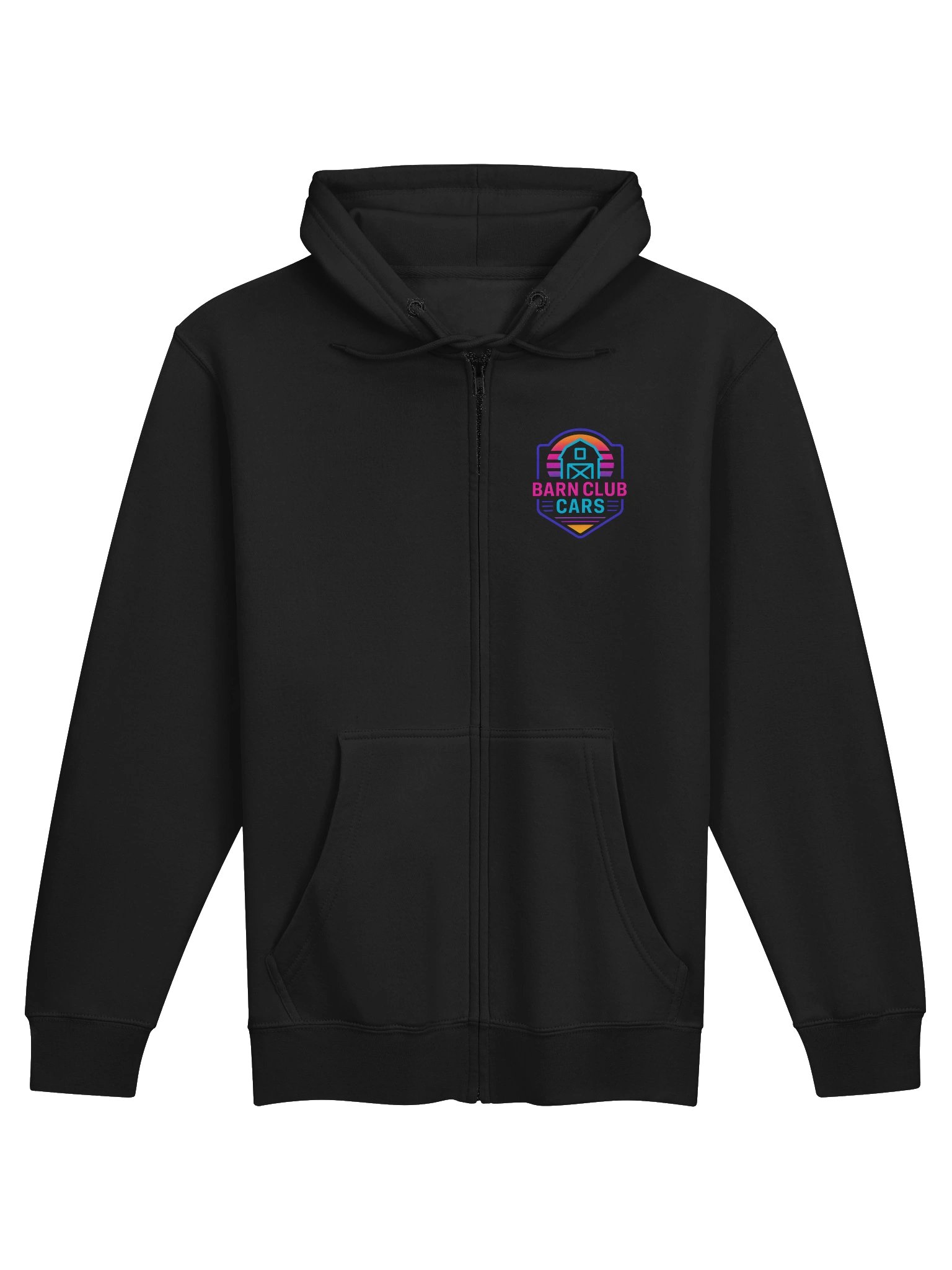 Barn Club Synth wave - Zip Hoodie product image (2)