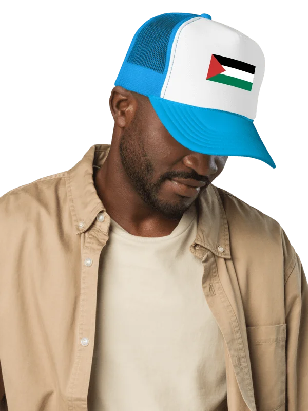 Otto Foam Trucker Hat | Palestina flag product image (1)