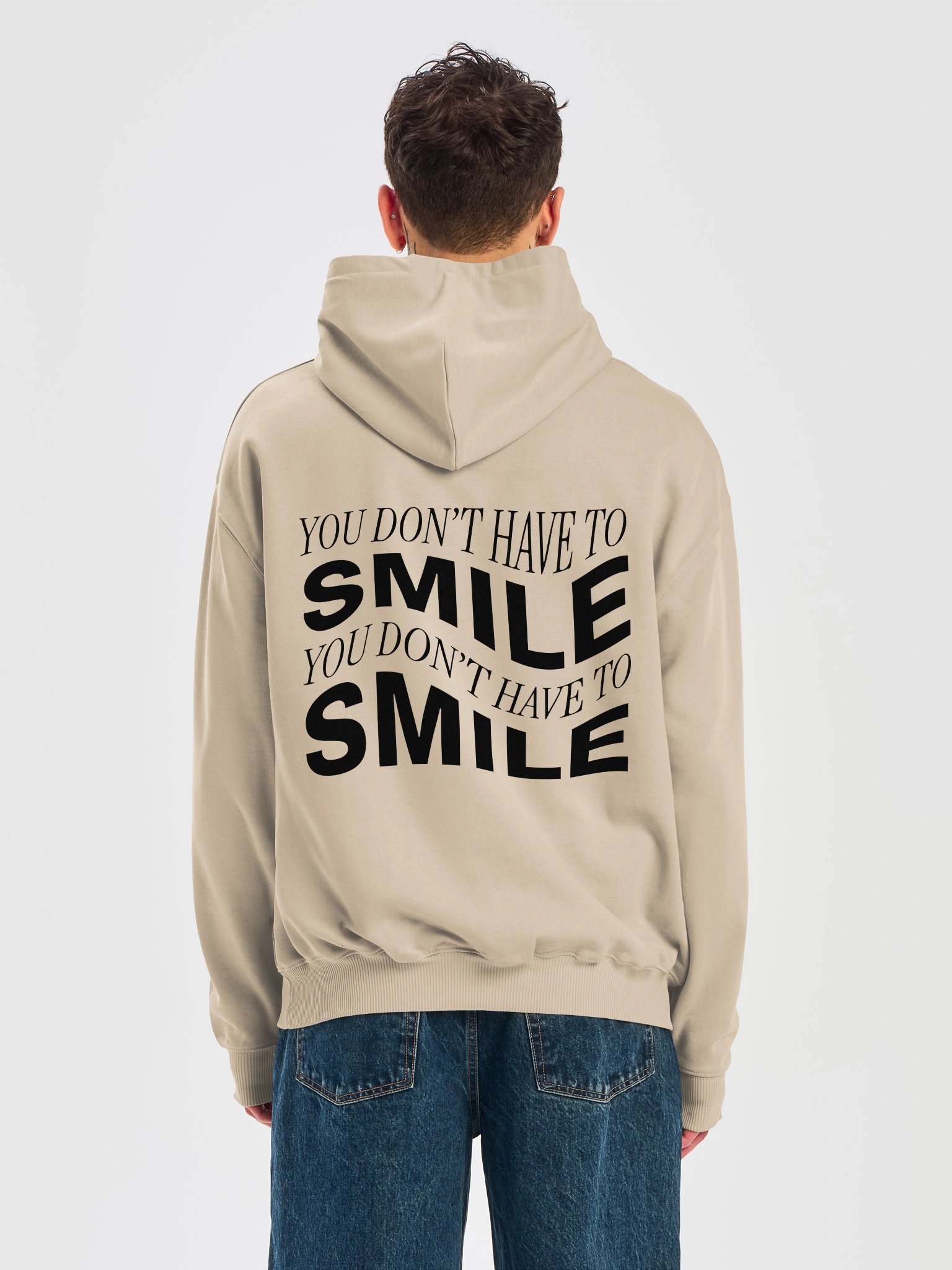 SMILE French Terry Hoodie product image (6)