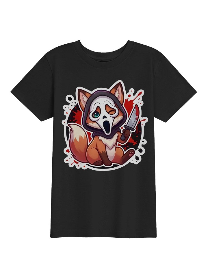 The "Slasher Fox" Kids Horror Tee product image (5)