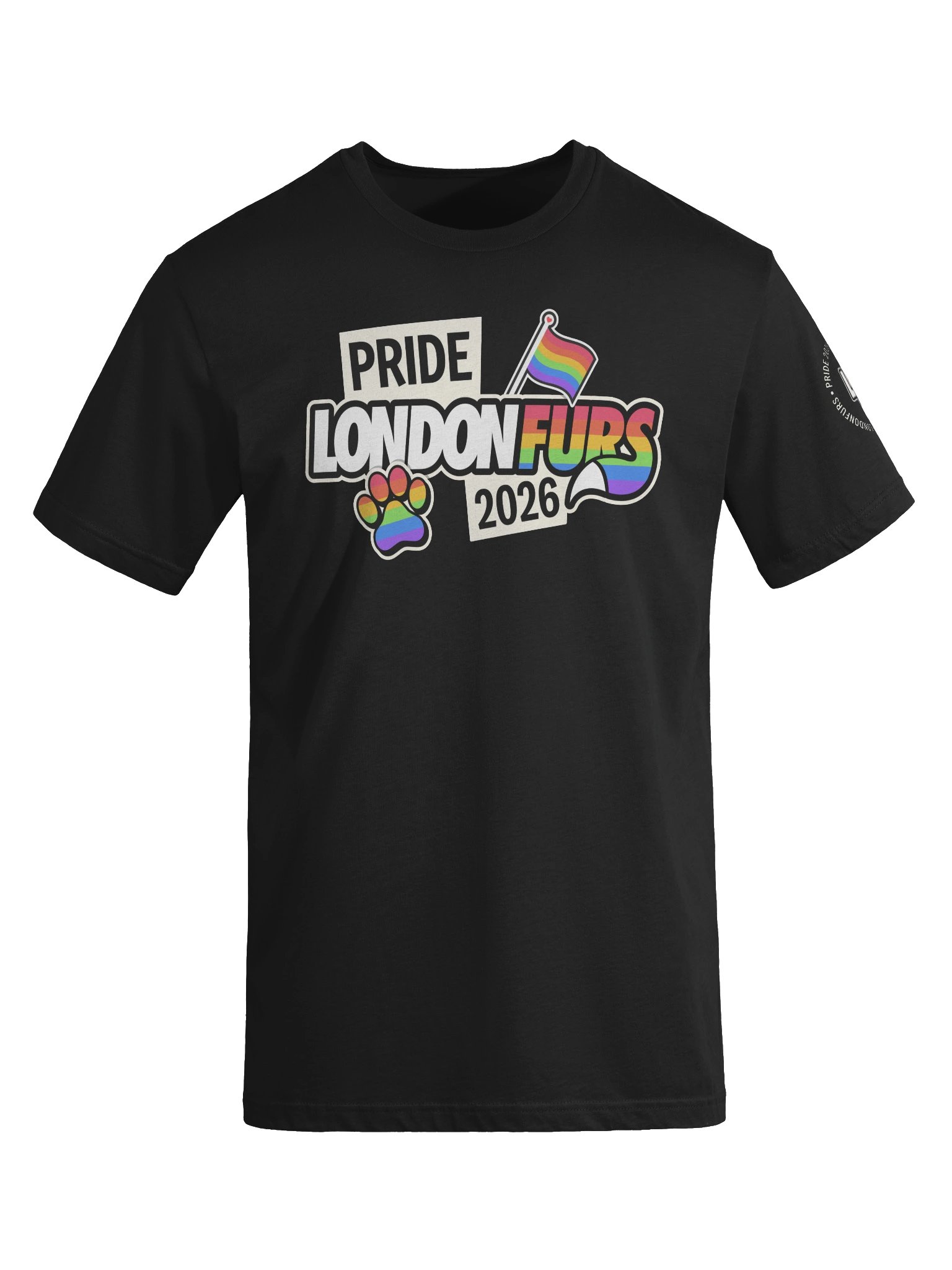 LondonFurs Pride '26 - T-shirt product image (5)