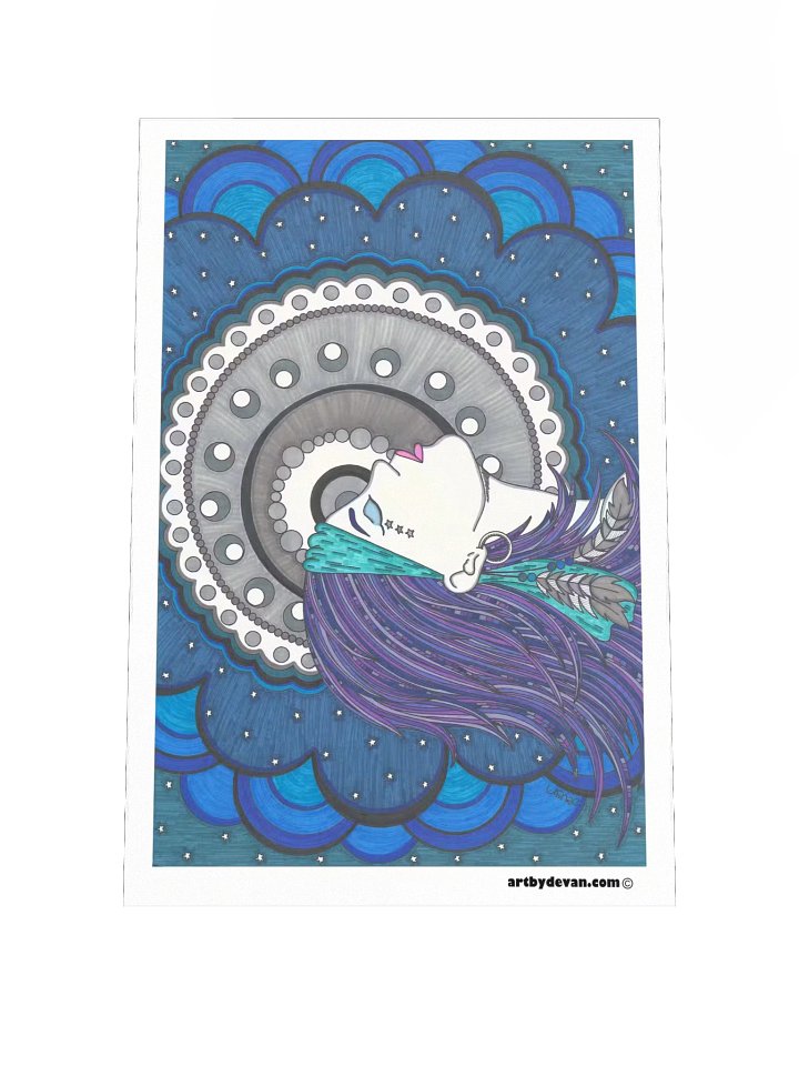 Art Print: Madame Moon product image (1)