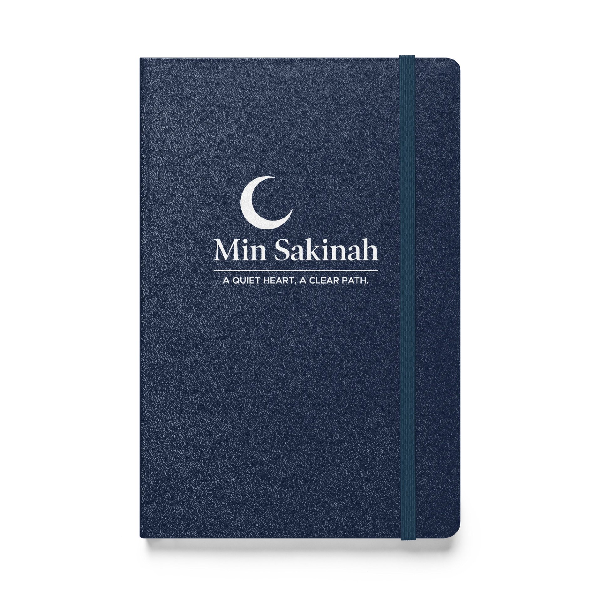 Min Sakinah Notebook - Clear White Print product image (1)