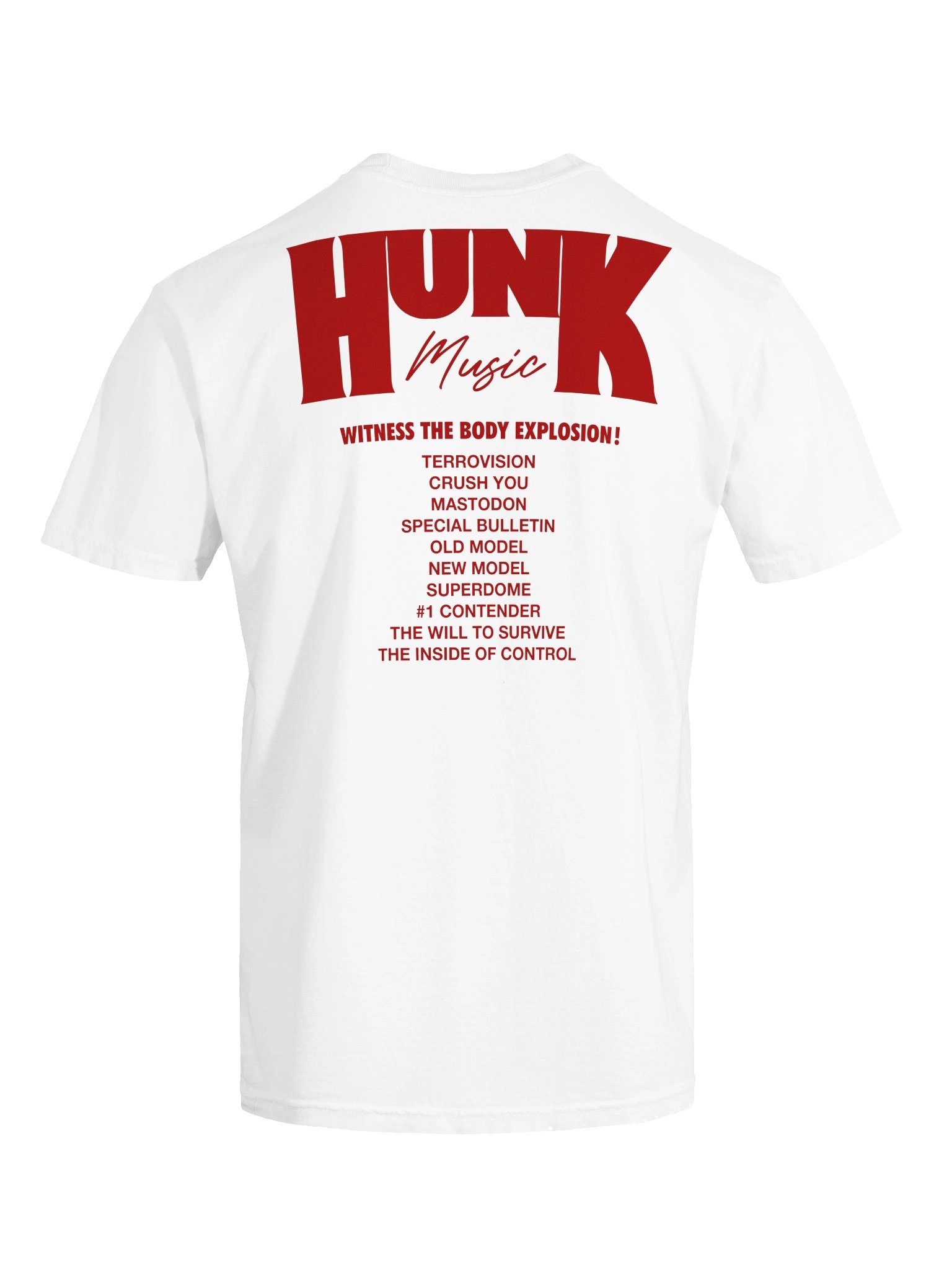 HERO - HUNK MUSIC: "BODY EXPLOSION" Tee product image (7)