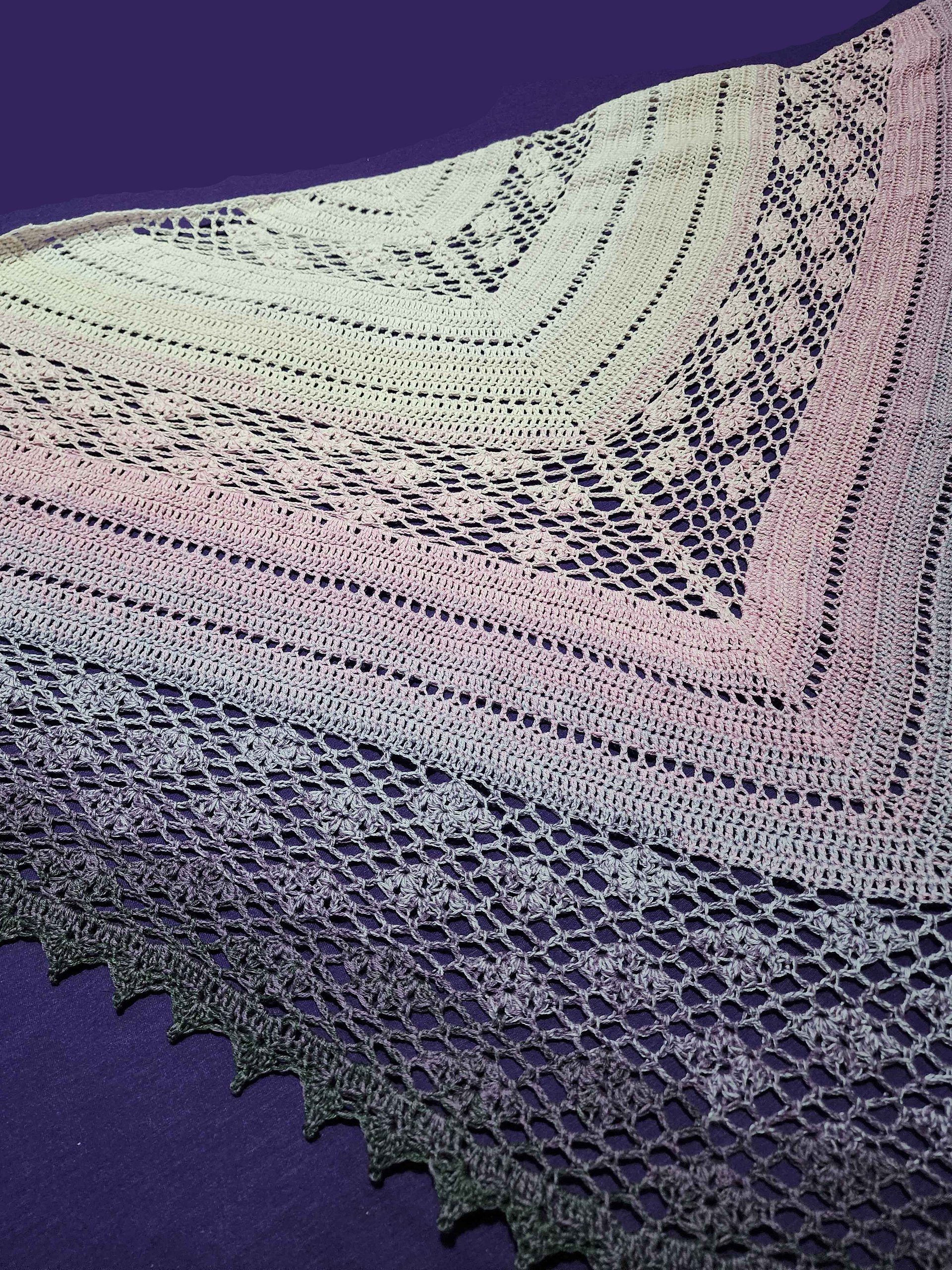 Sunset Diamond Shawl product image (1)
