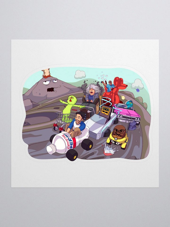 Mr. DeMaio Kart Sticker! product image (1)