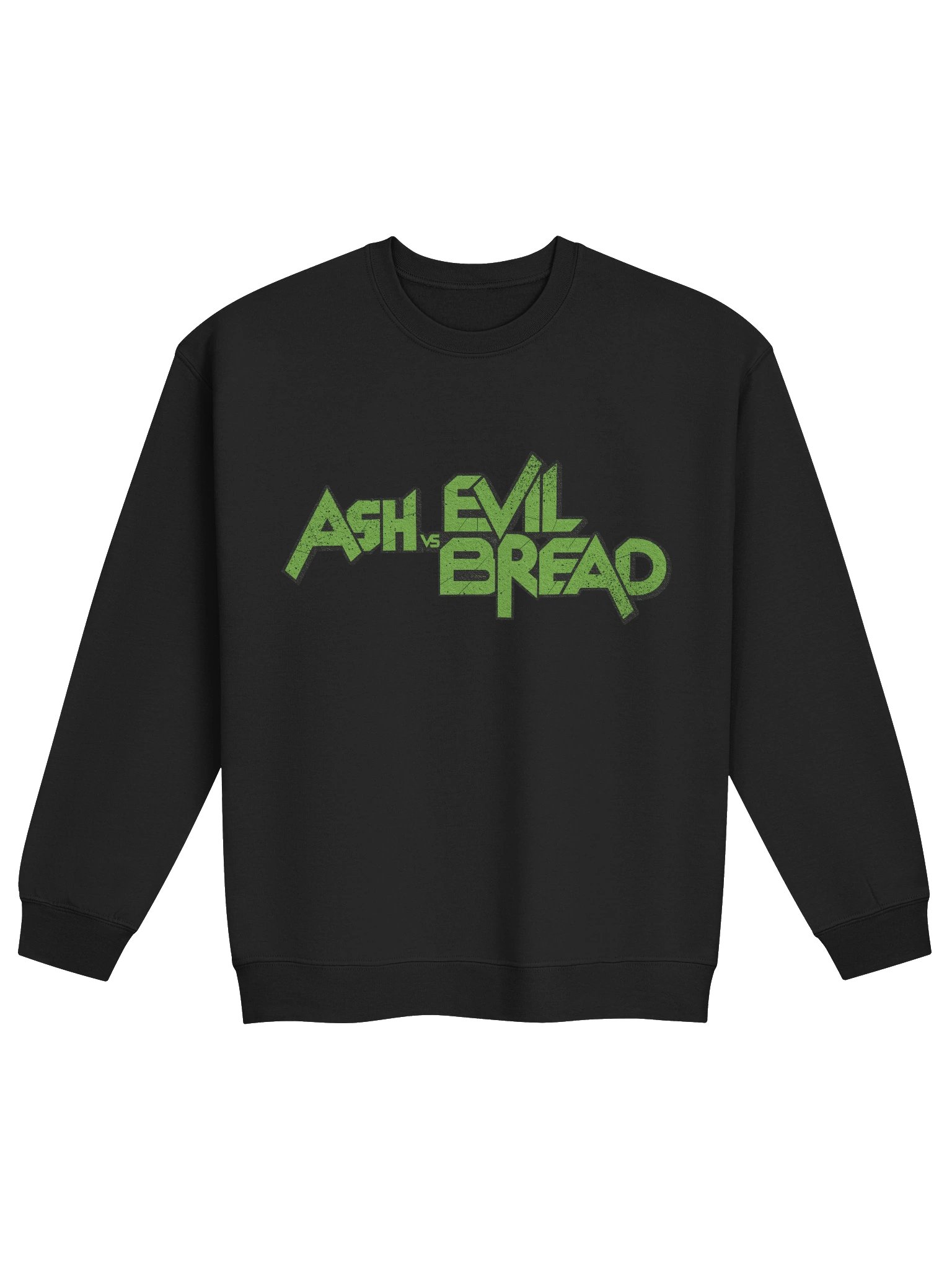 ASHvsEVILBREAD - Green Logo Crew Neck product image (1)