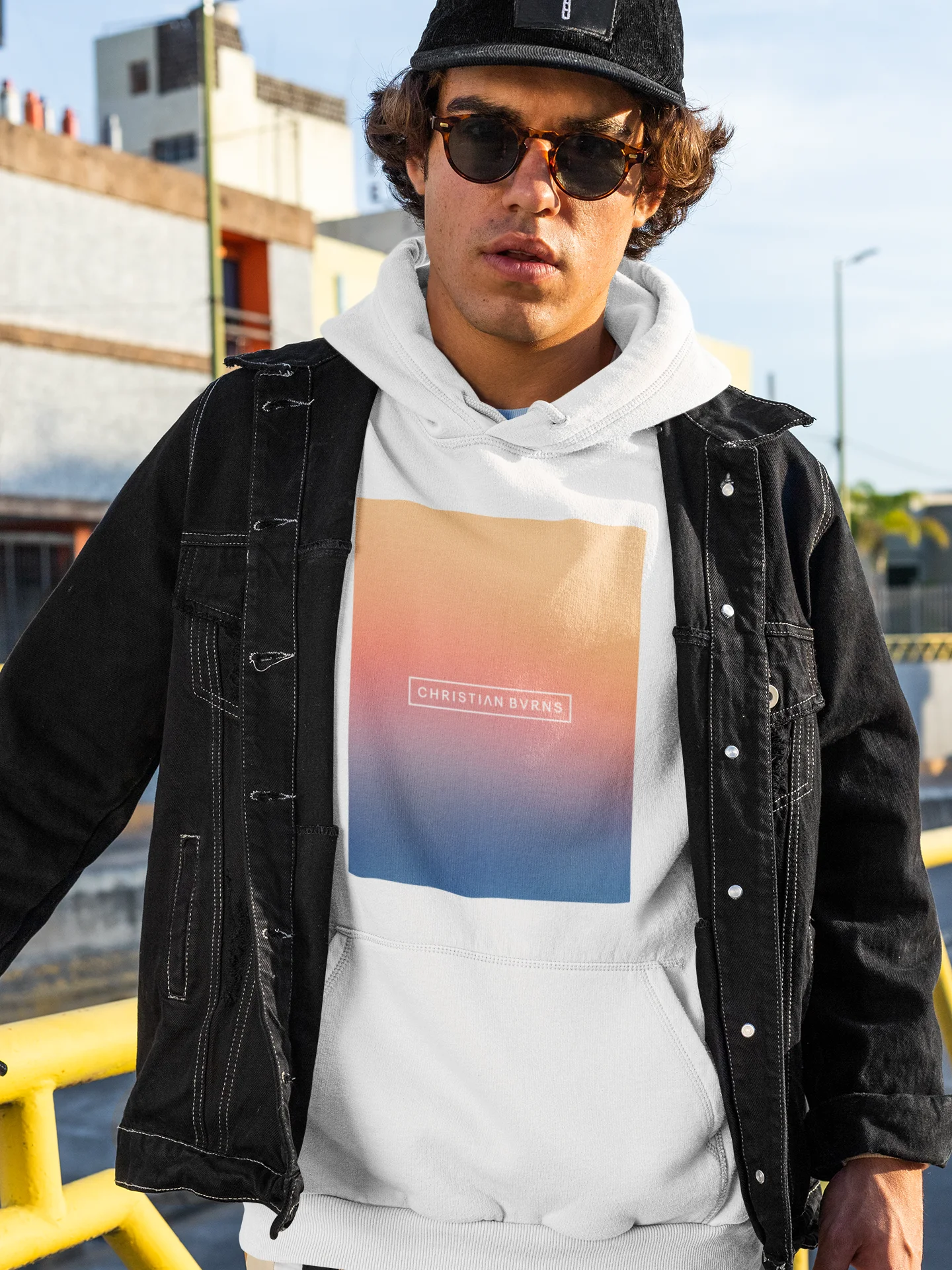Sunset Gradient Logo Hoodie product image (2)