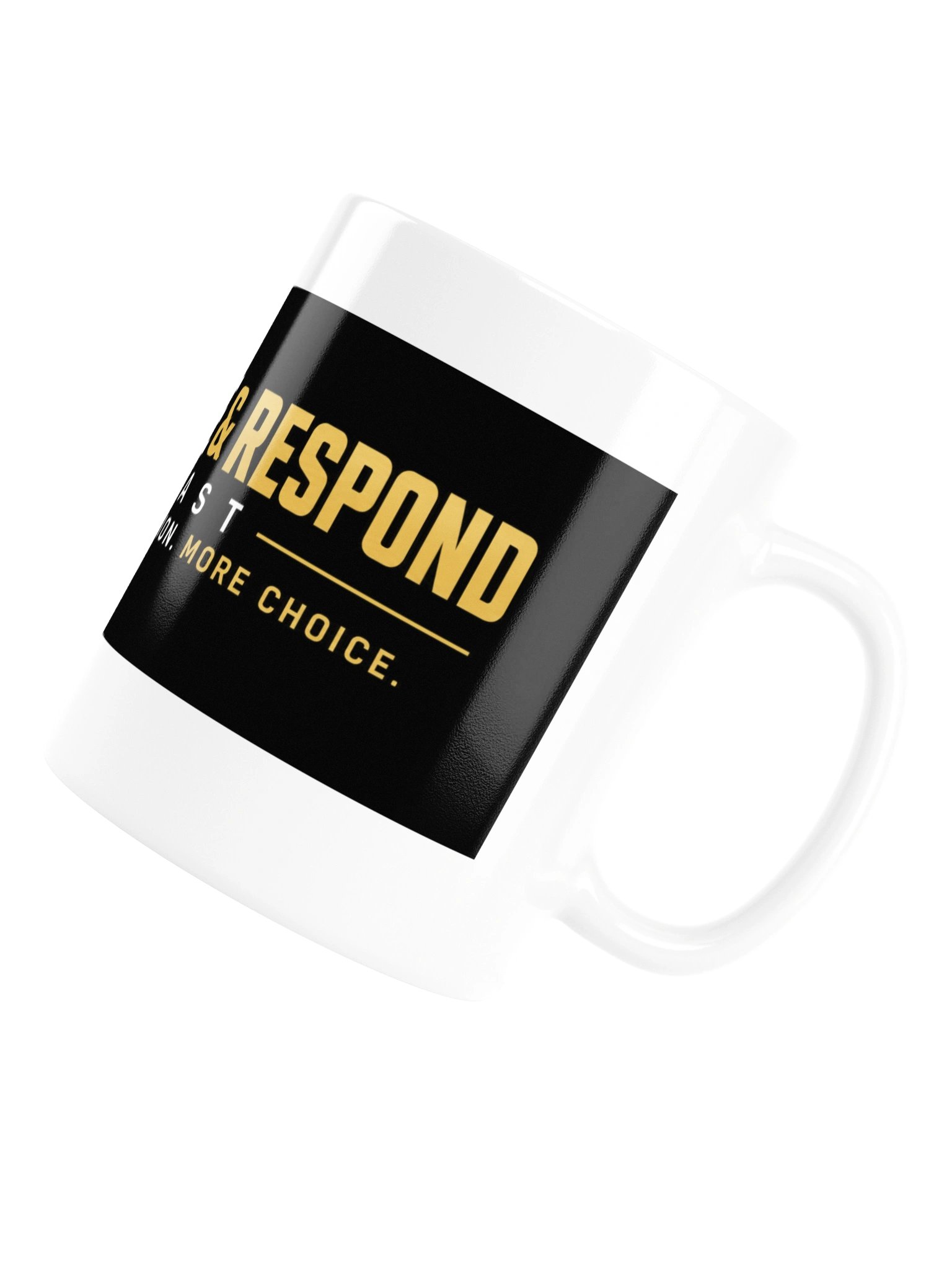 Pause & Respond Signature Ceramic Coffee Mug product image (5)