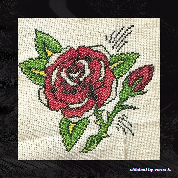 Thorny Rose with Bud Pattern product image (2)