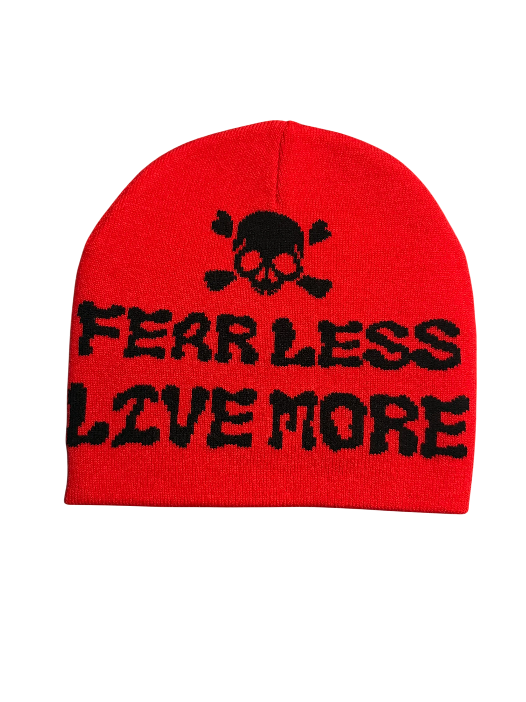 Red “FLLM” Beanie product image (2)