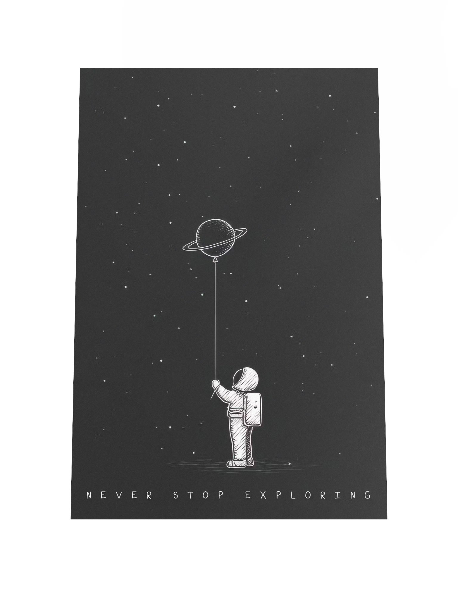 Never Stop Exploring - Kids Poster product image (1)