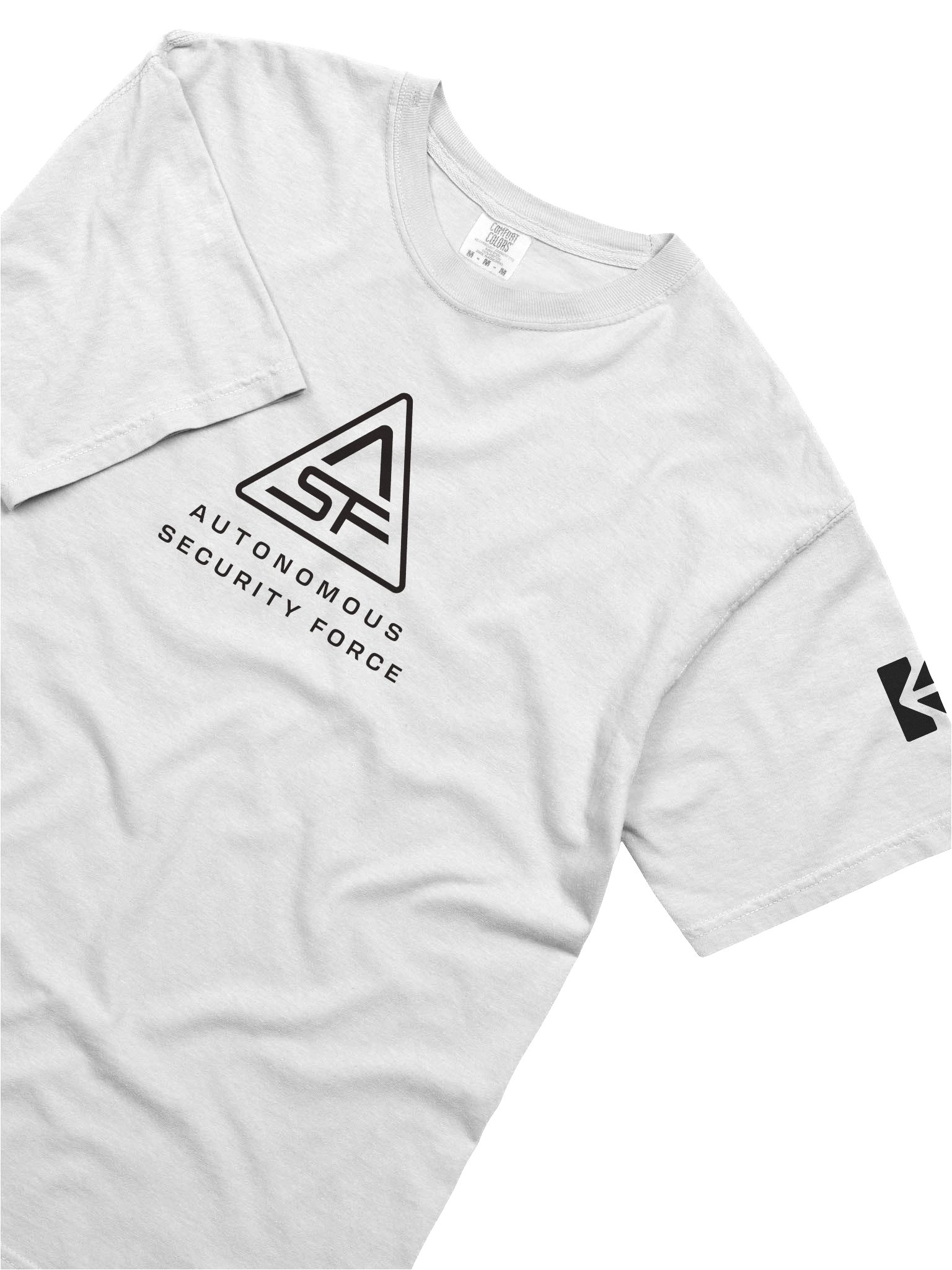 ASF Geometric Logo Heavyweight T-Shirt - White product image (5)