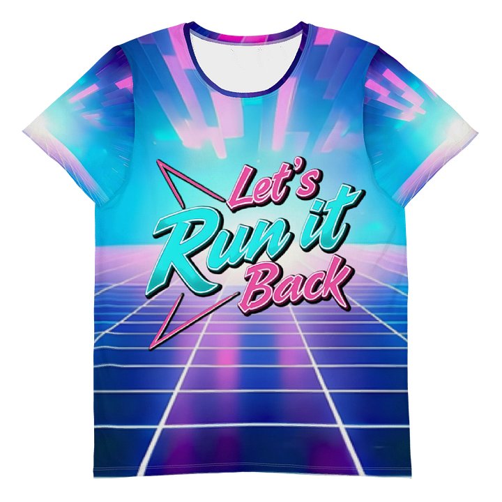 Revitalize Retro Vibes All-Over Print Tee product image (1)