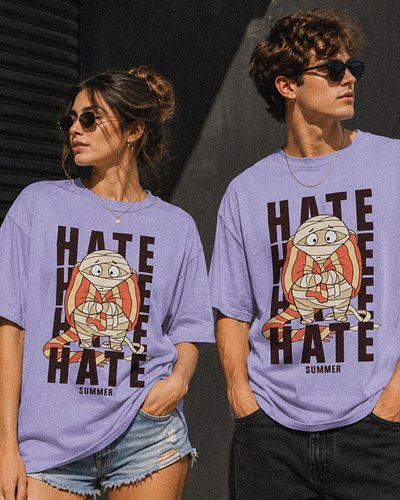 Current status: melting, bandaged, and waiting patiently for autumn. 🫠🌡️ Wear your anti-summer sentiment on your chest with o...