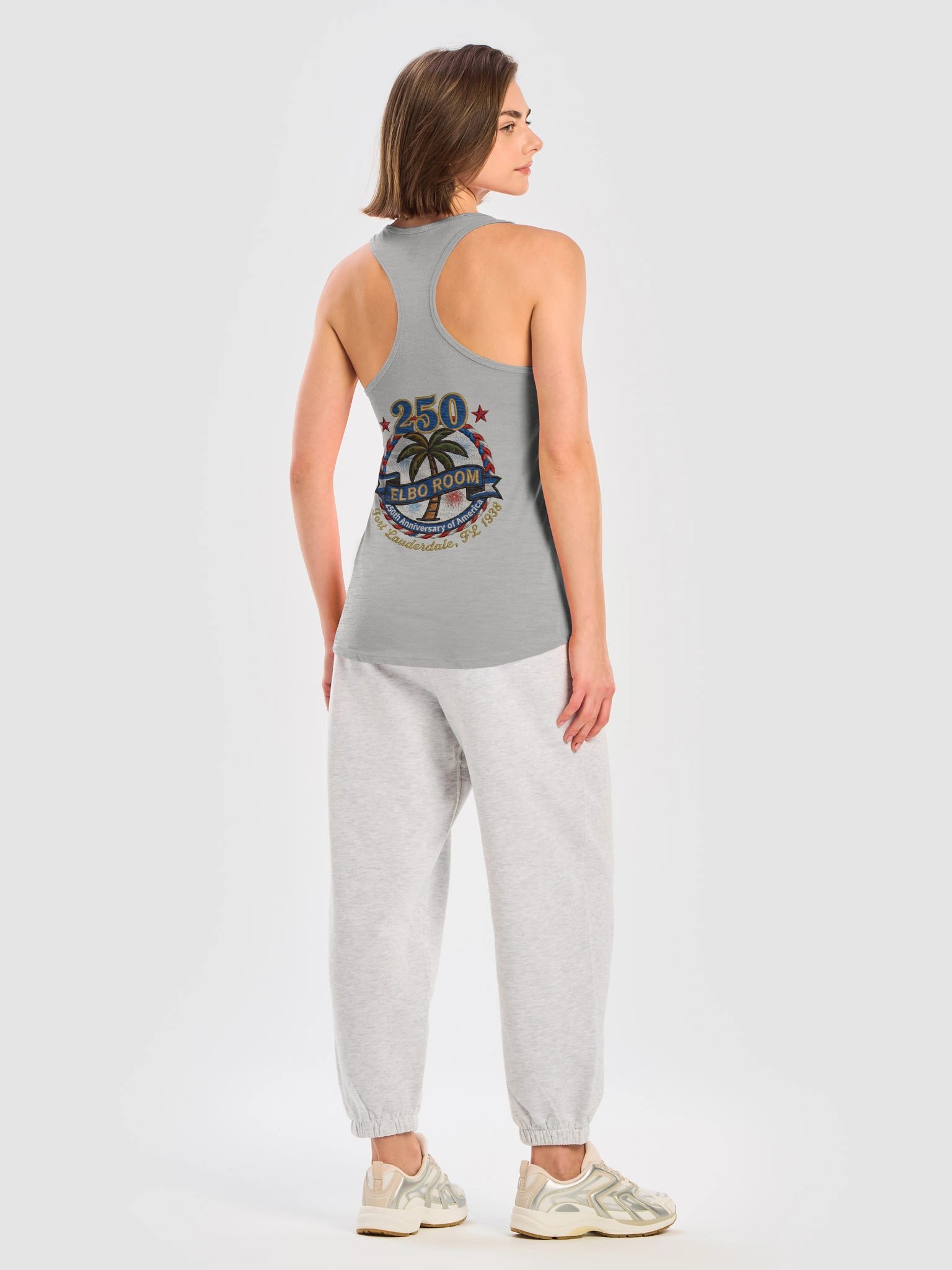 America 250 Women's Racerback Tank | Elbo Room 1776-2026 Edition product image (37)