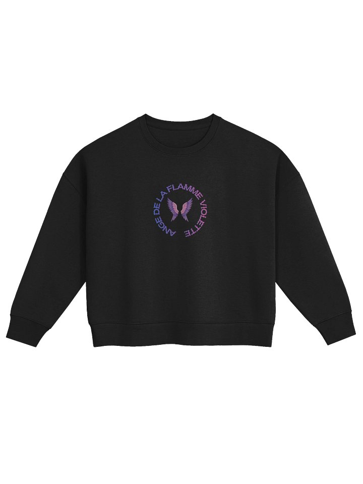 Violet Flame Wings Organic Sweatshirt product image (1)
