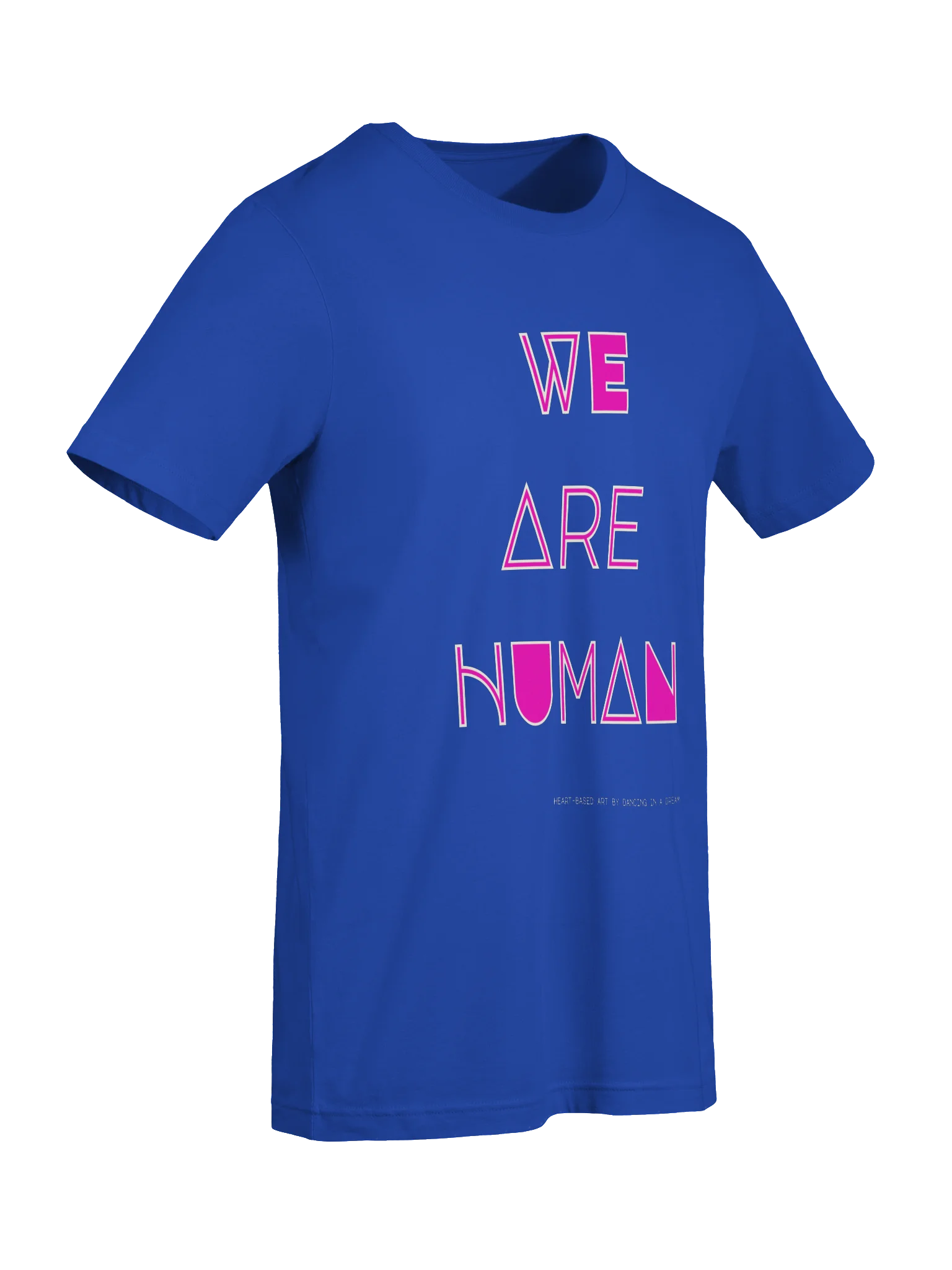 'We Are Human' two-sided tee product image (11)