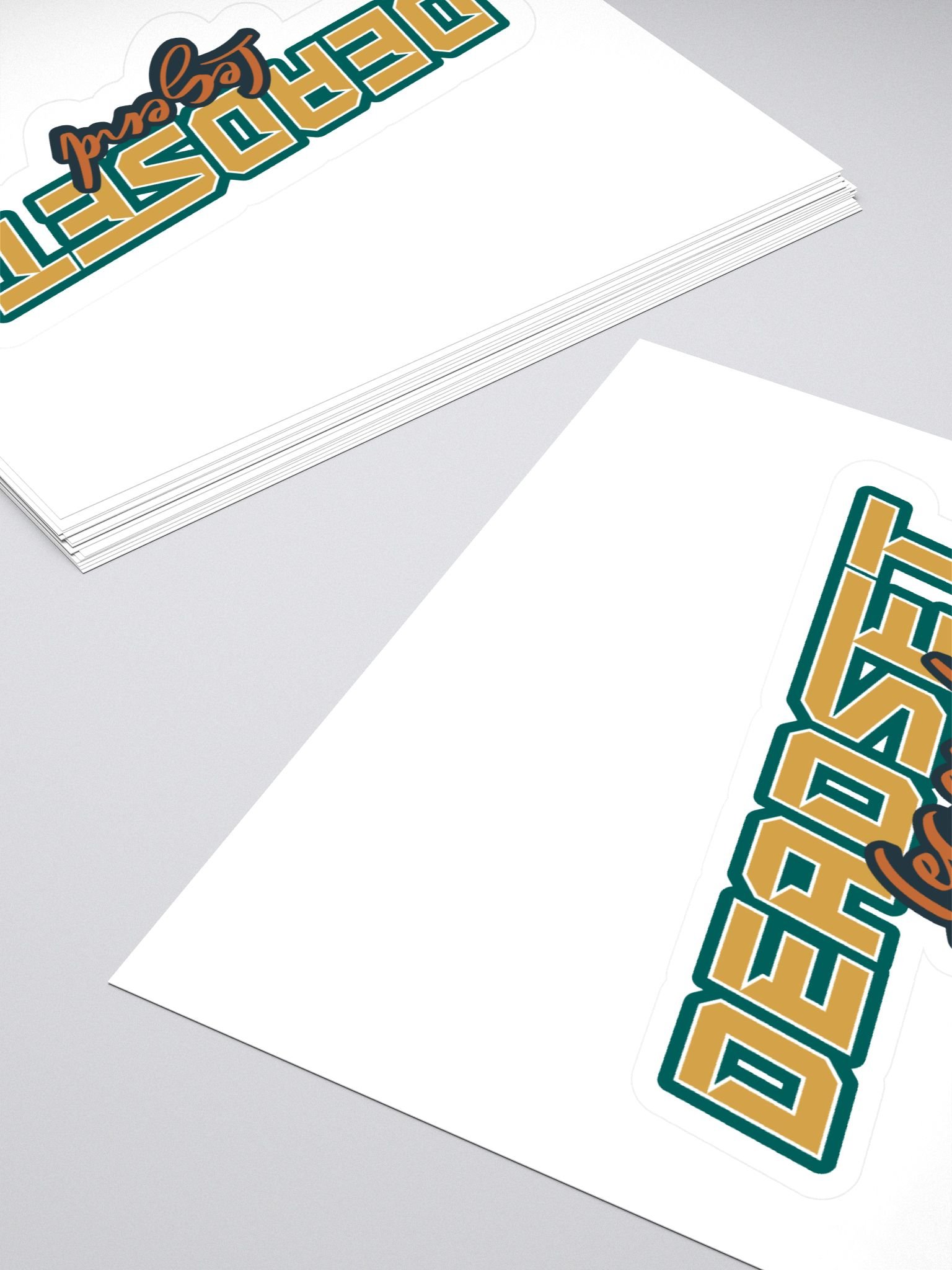 DEADSET Legend Kiss Cut Stickers product image (4)